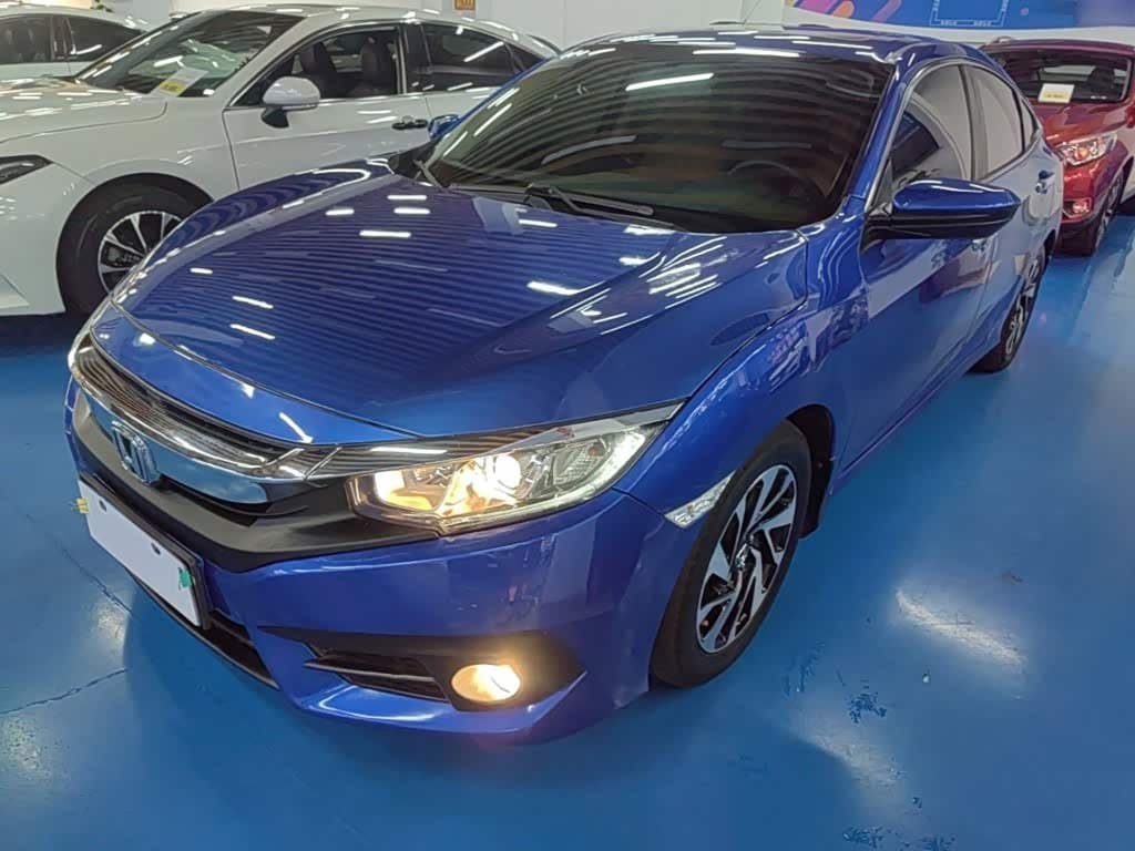 2016 Honda Civic Blue, 140,000 km, China export – photo 2