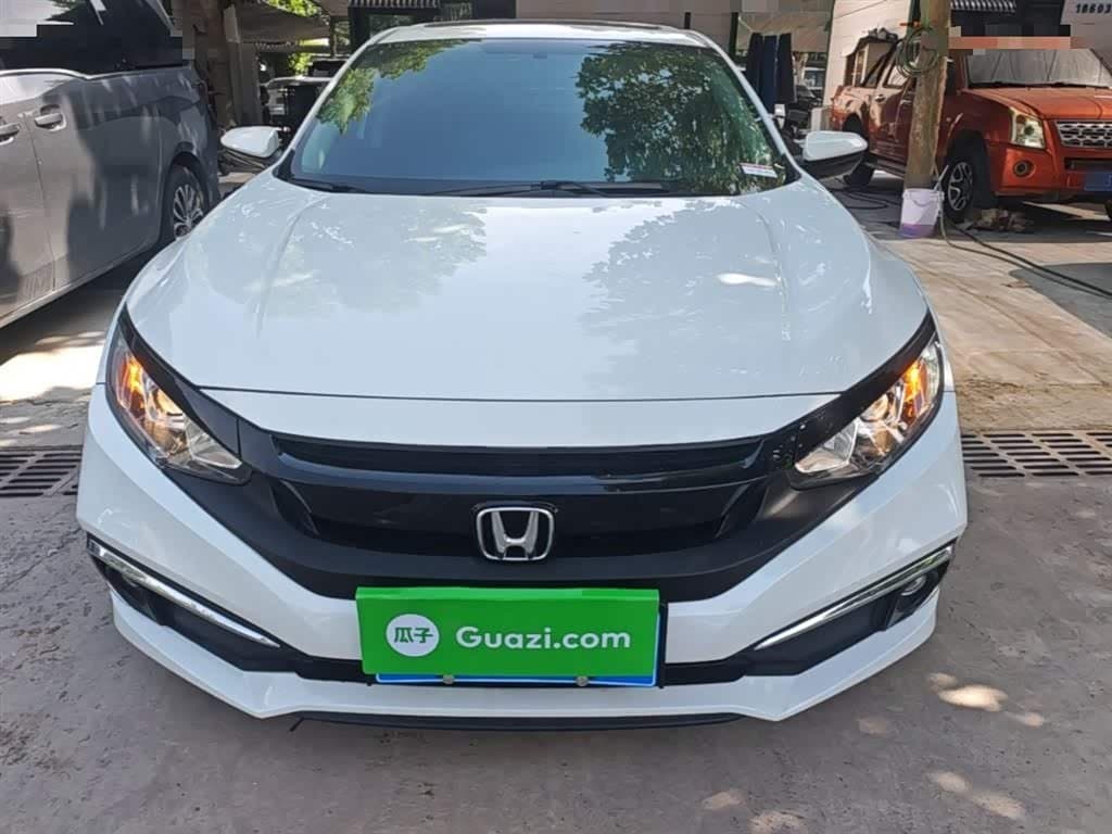 2019 Honda Civic White, 34,800 km, China export – photo 3