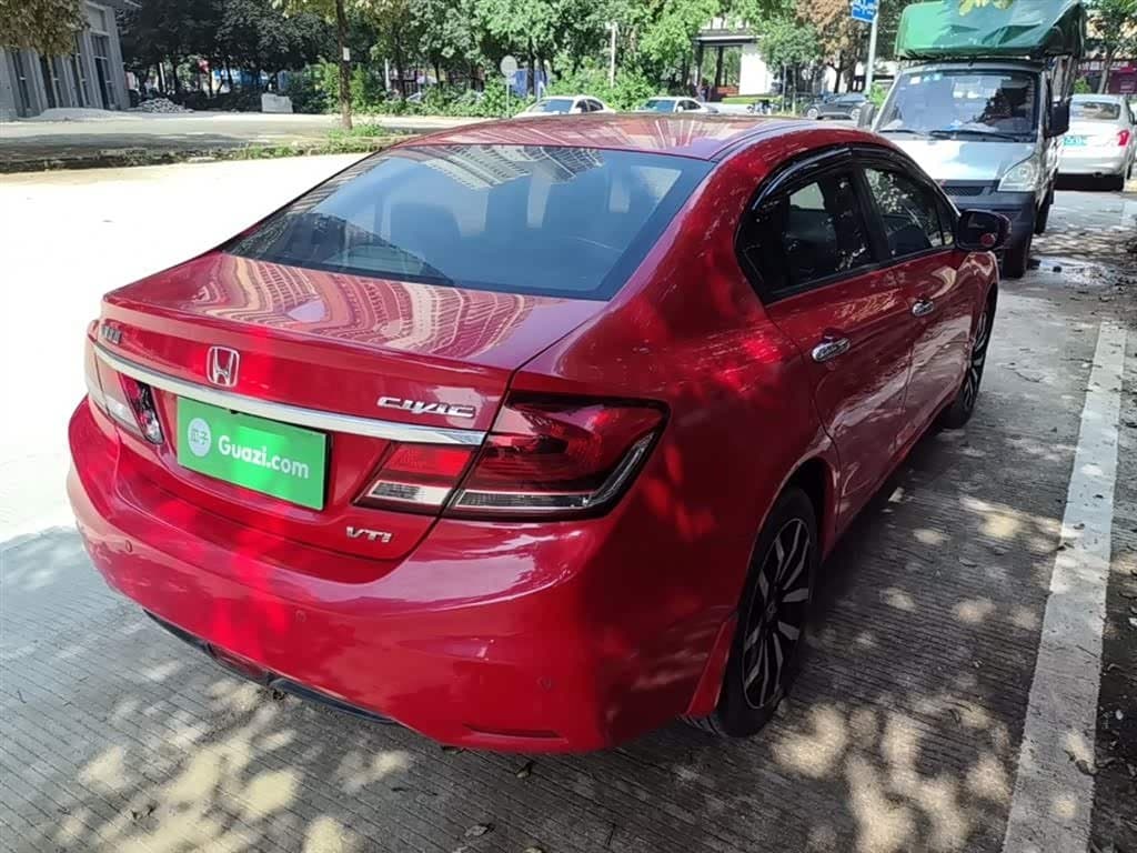 2014 Honda Civic Red, 77,200 km, China export – photo 7