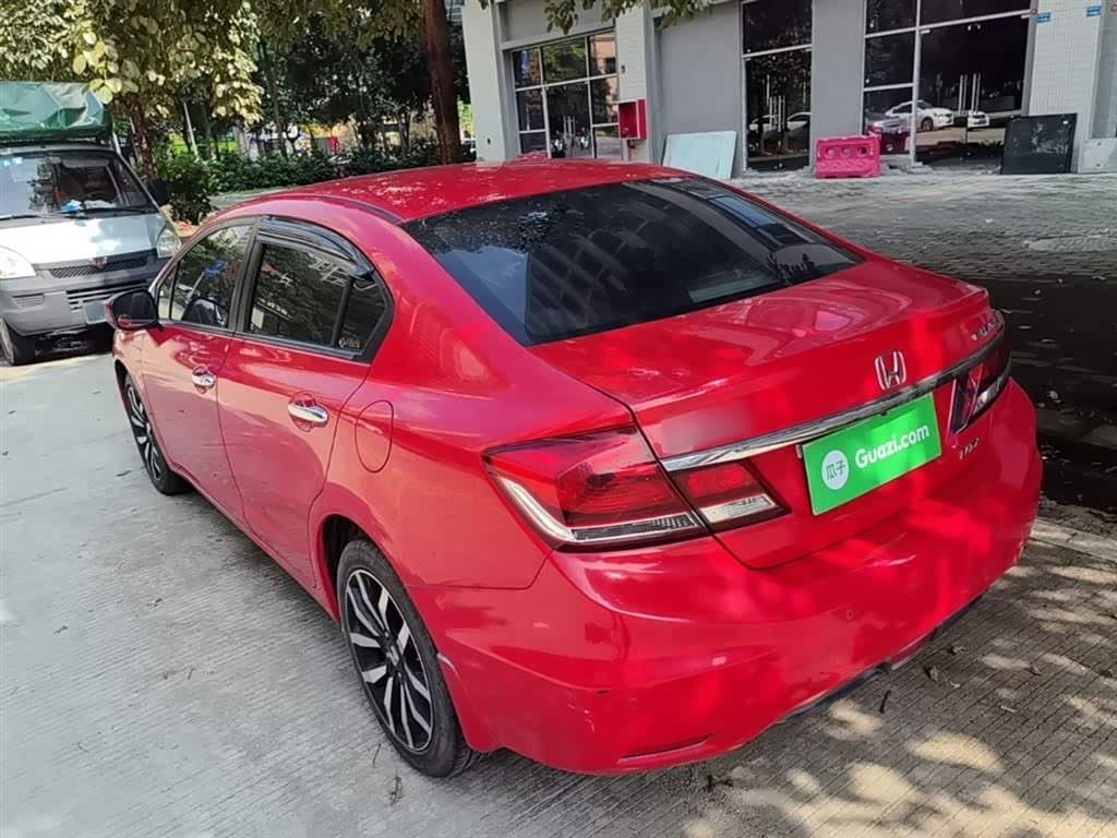 2014 Honda Civic Red, 77,200 km, China export – photo 5