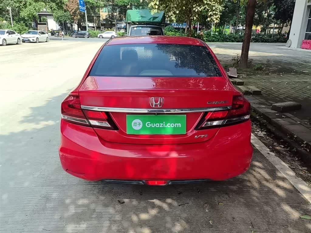 2014 Honda Civic Red, 77,200 km, China export – photo 6
