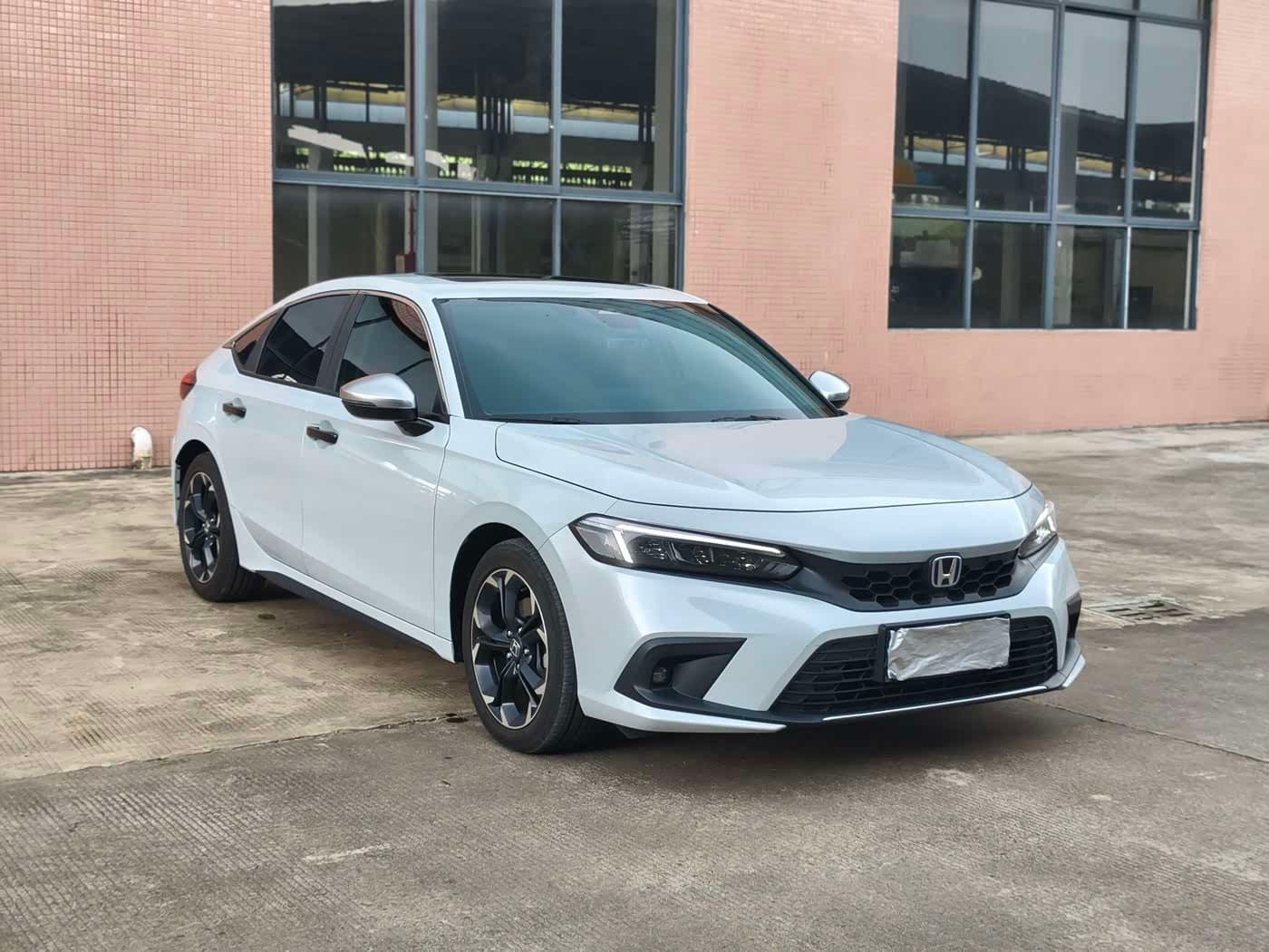 2022 Honda Civic White, 8,900 km, China export – photo 3