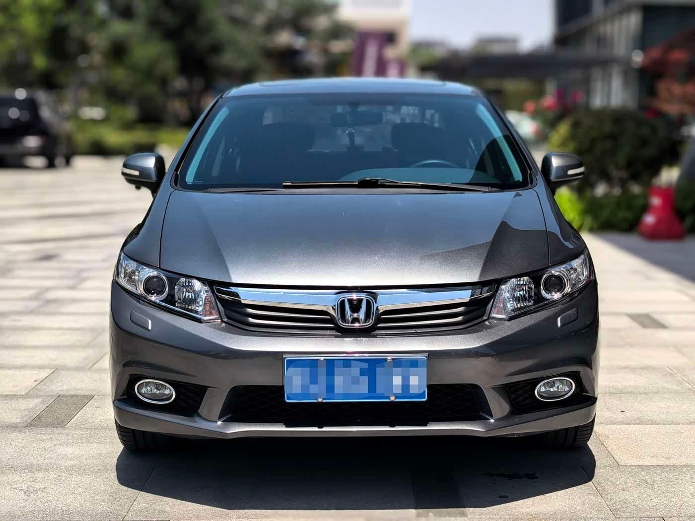 2013 Honda Civic 银灰色, 103,000 km, China export – photo 2