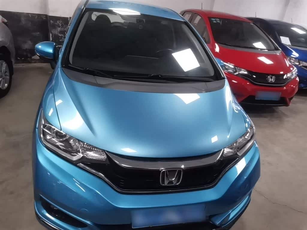 2018 Honda Fit Blue, 110,300 km, China export – photo 3