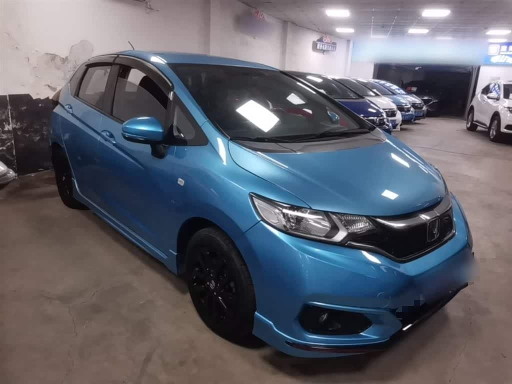 2018 Honda Fit Blue, 110,300 km, China export – photo 4