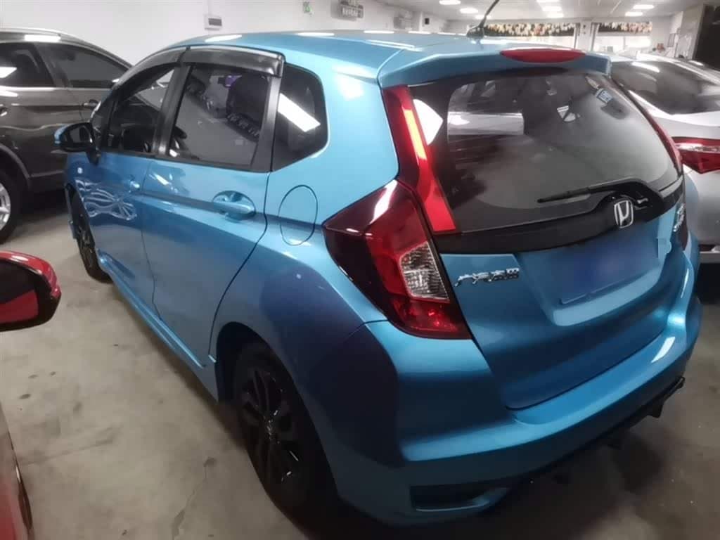 2018 Honda Fit Blue, 110,300 km, China export – photo 5
