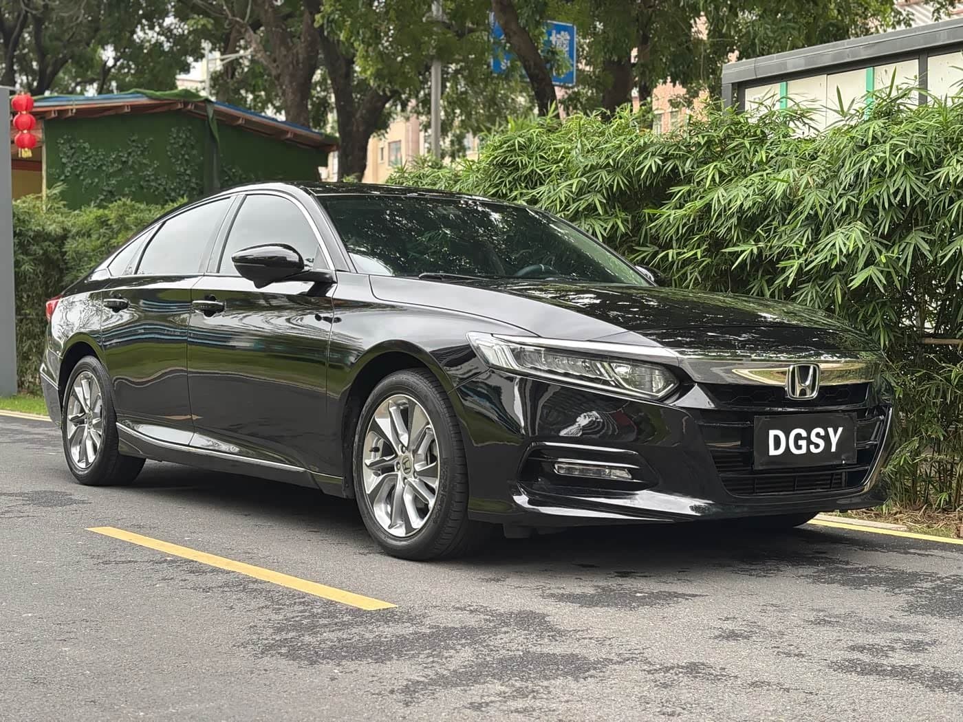2018 Honda Accord Black, 110,000 km, China export – photo 3