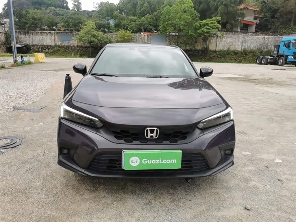 2022 Honda Civic Red, 128,000 km, China export – photo 3