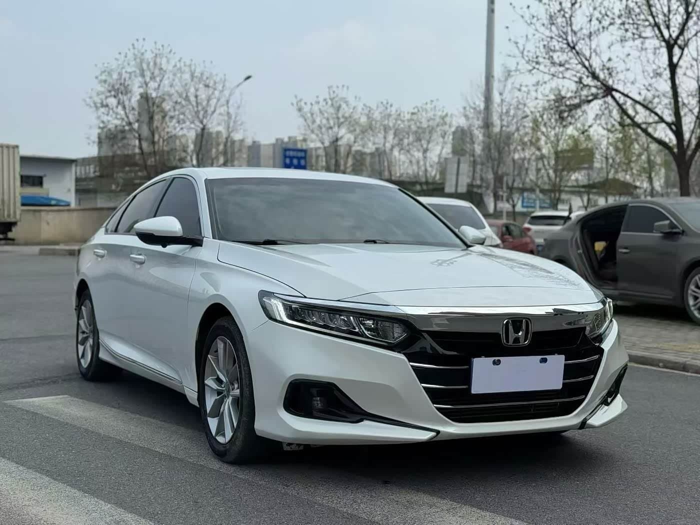 2021 Honda Accord White, 50,000 km, China export – photo 3