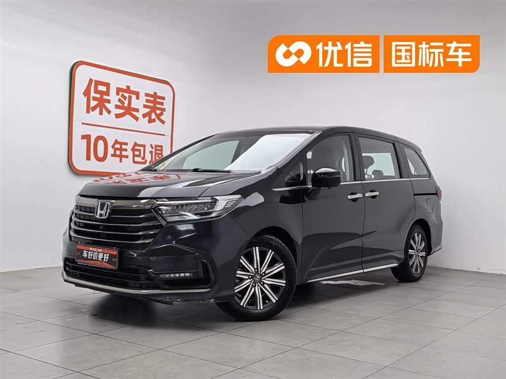 2021 Honda Odyssey Blue, 118,600 km, China export – photo 1