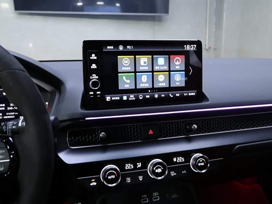 2022 Honda Civic Black, 16,000 km, China export – photo 7