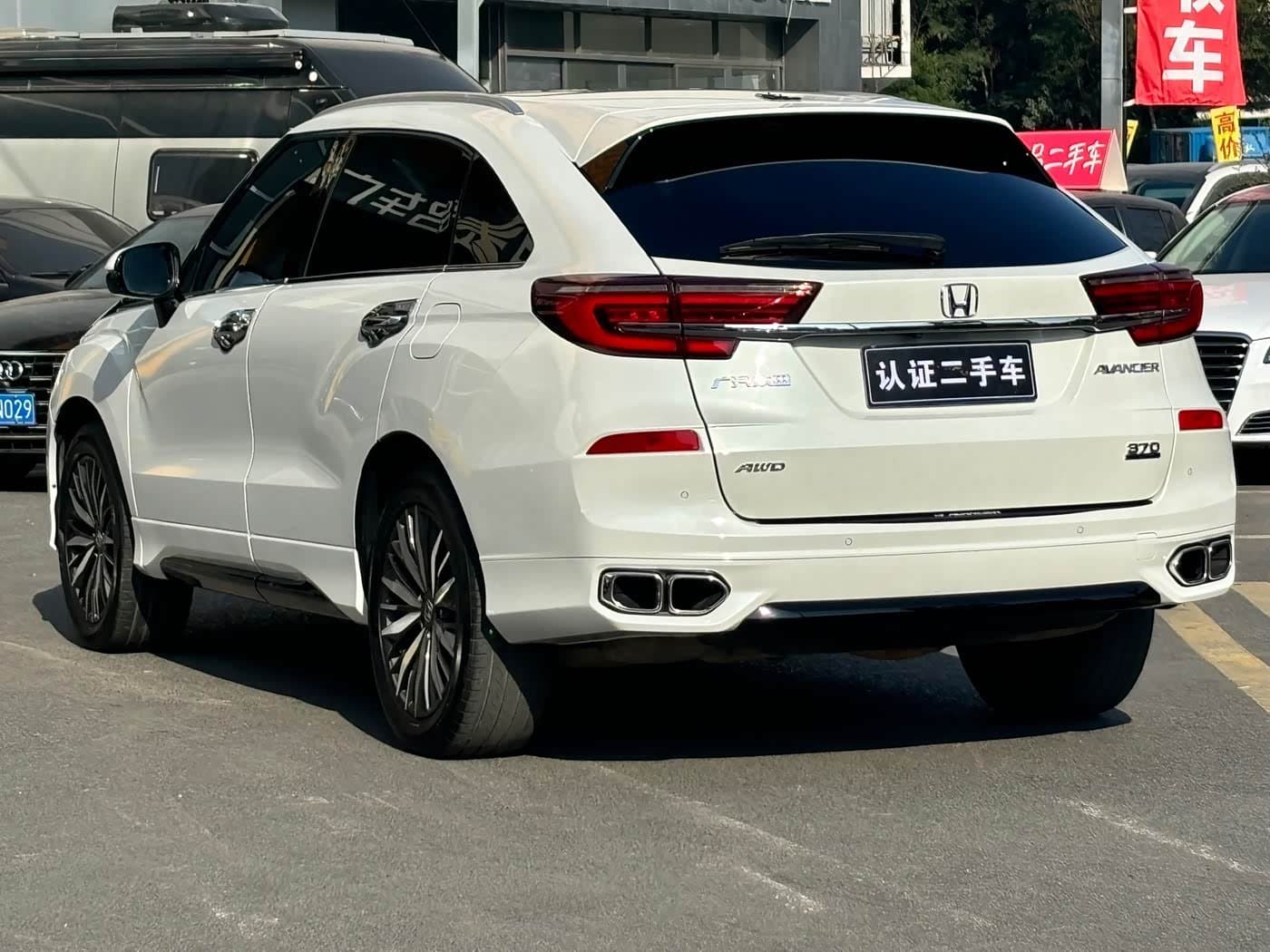 2020 Honda Avancier White, 77,000 km, China export – photo 5