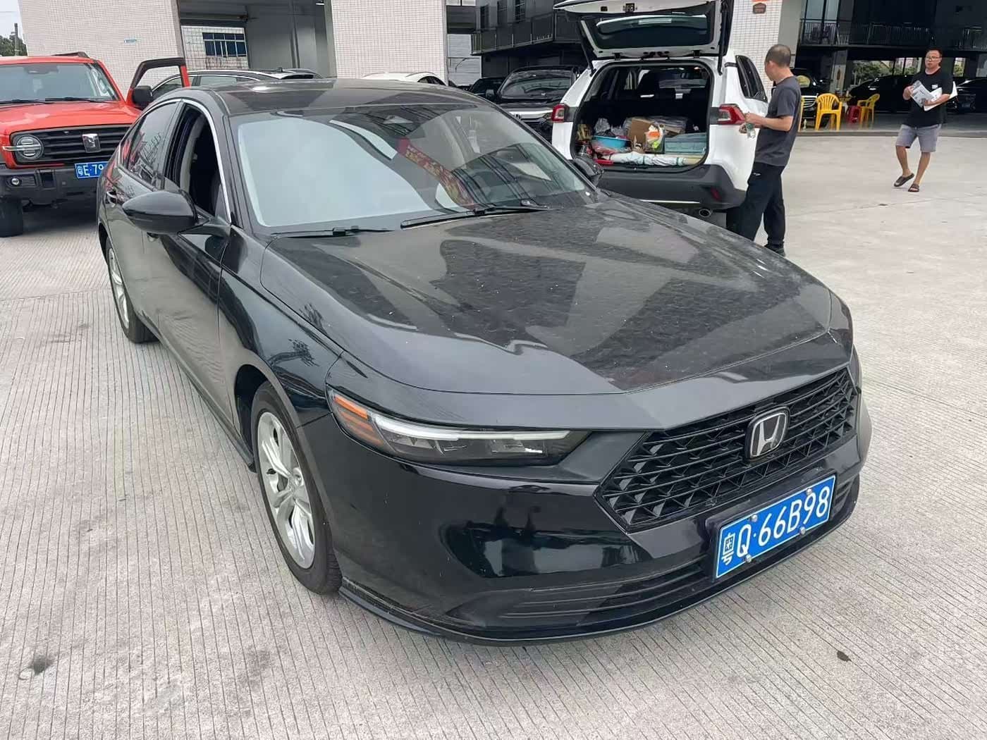 2021 Honda Accord Black, 40,000 km, China export – photo 2