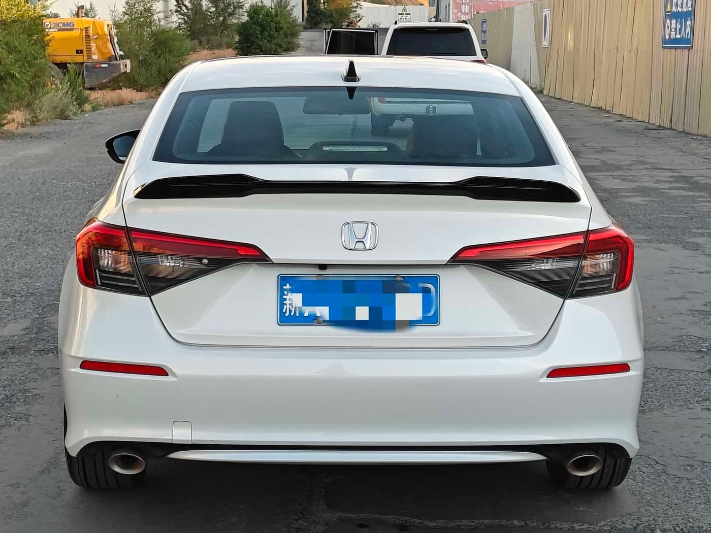 2021 Honda Civic White, 40,000 km, China export – photo 4