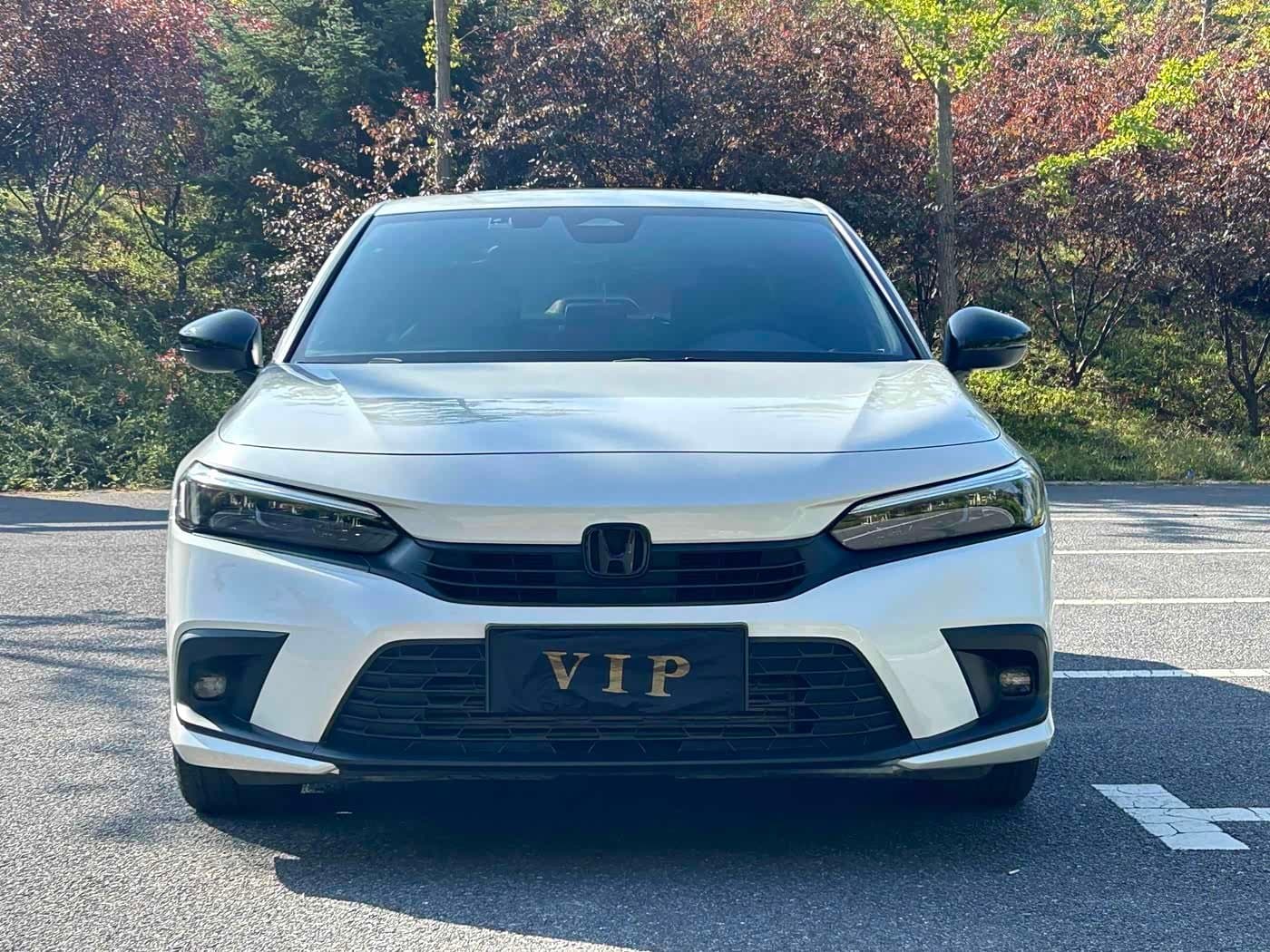 2021 Honda Civic White, 32,000 km, China export – photo 2