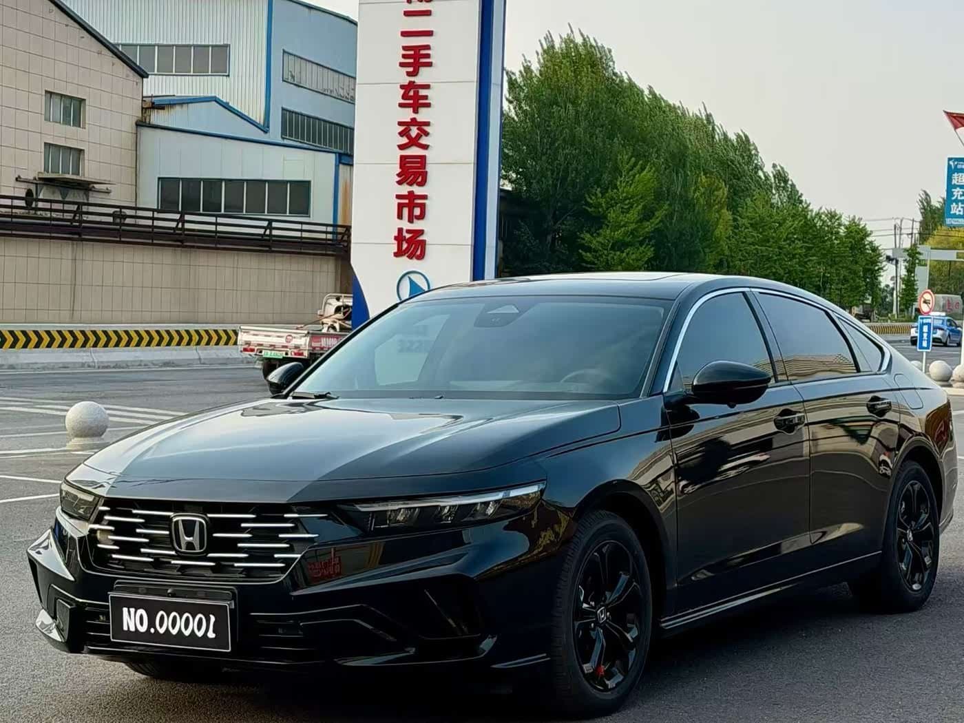 2025 Honda Accord Black, 800 km, China export – photo 3