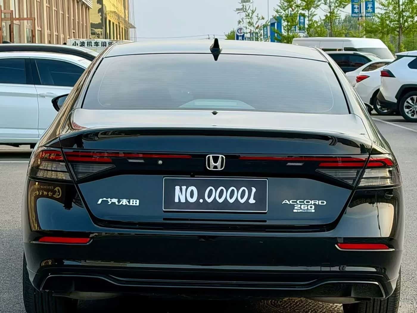 2025 Honda Accord Black, 800 km, China export – photo 7