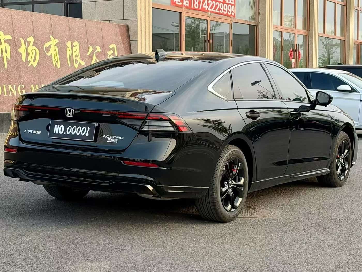 2025 Honda Accord Black, 800 km, China export – photo 6