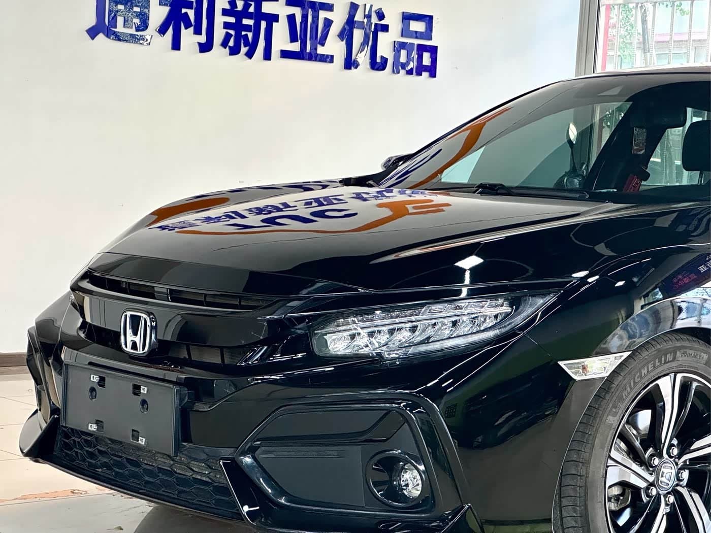 2020 Honda Civic Black, 40,000 km, China export – photo 3