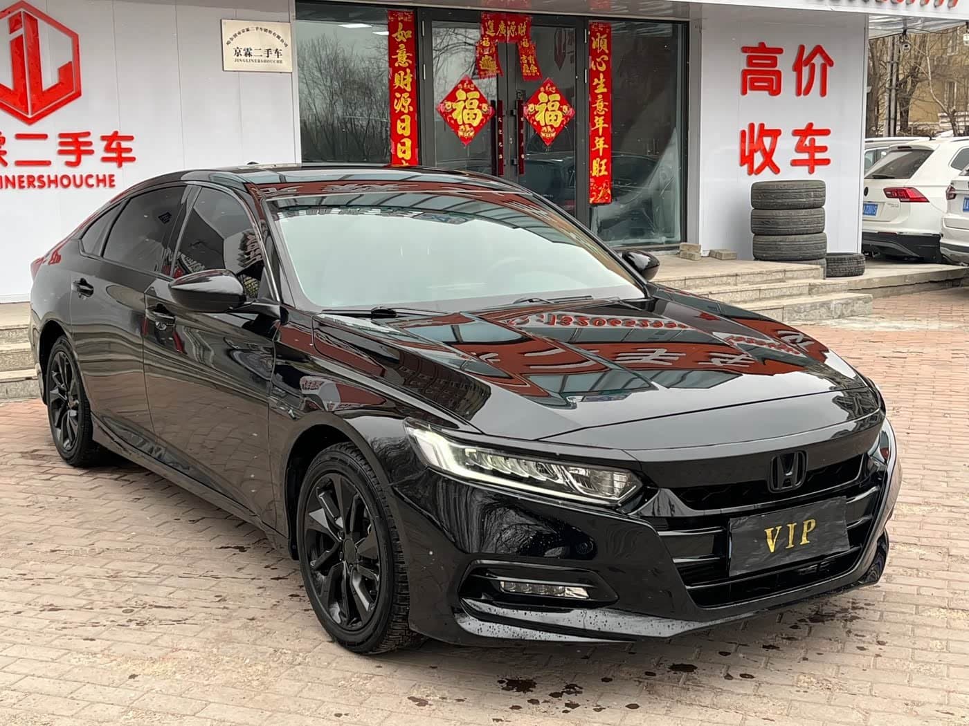 2018 Honda Accord Black, 100,000 km, China export – photo 3