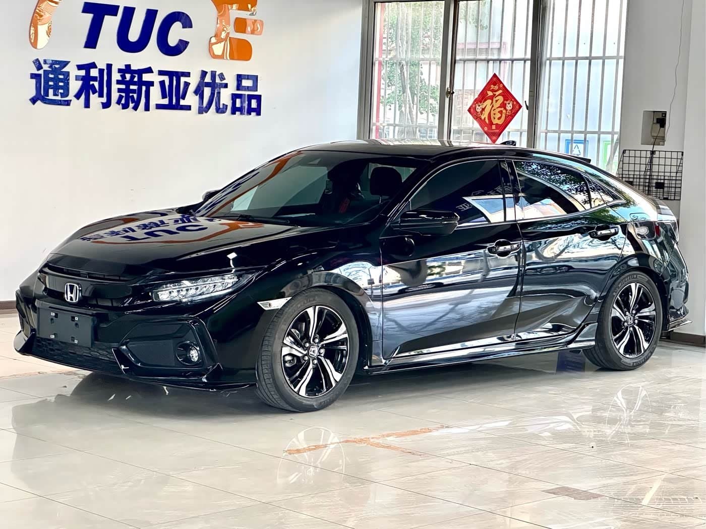2020 Honda Civic Black, 40,000 km, China export – photo 1