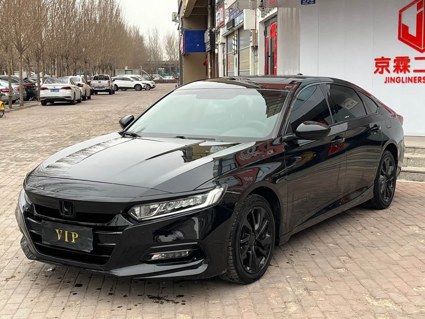 2018 Honda Accord Black, 100,000 km, China export – photo 1