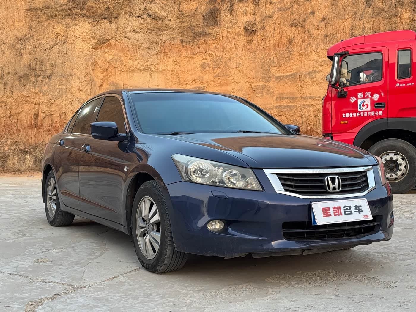 2009 Honda Accord Blue, 190,000 km, China export – photo 3