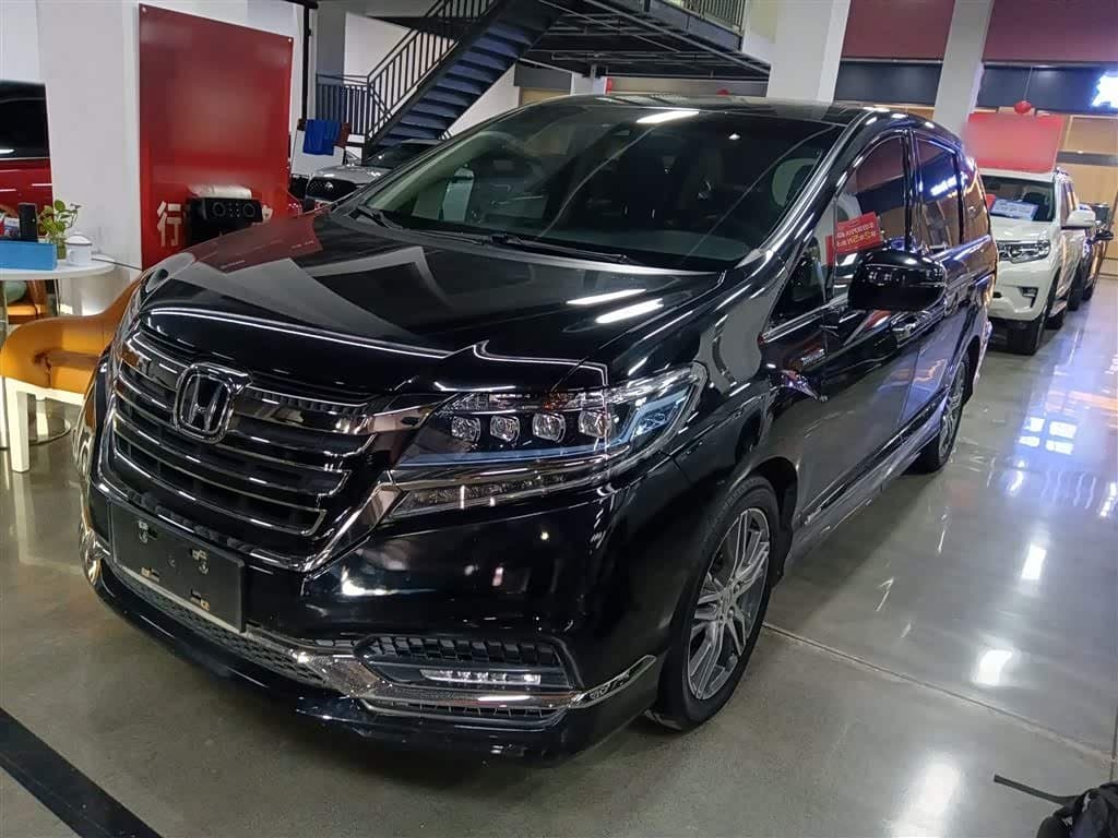 2019 Honda Elysion Black, 79,500 km, China export – photo 1