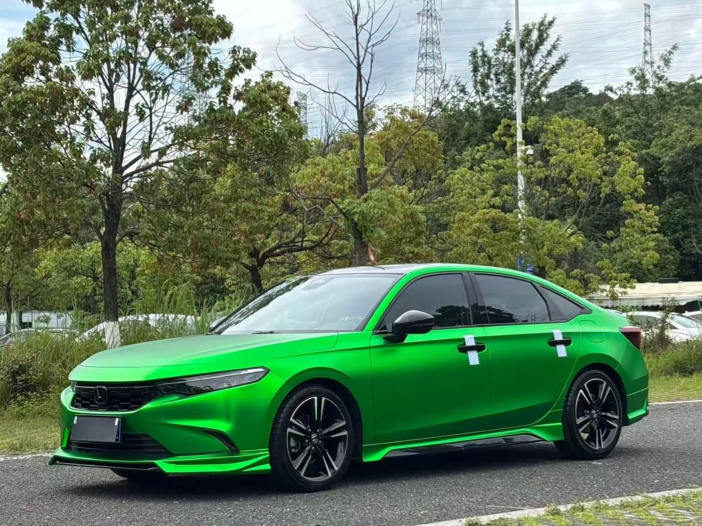 2021 Honda Integra Green, 67,000 km, China export – photo 1