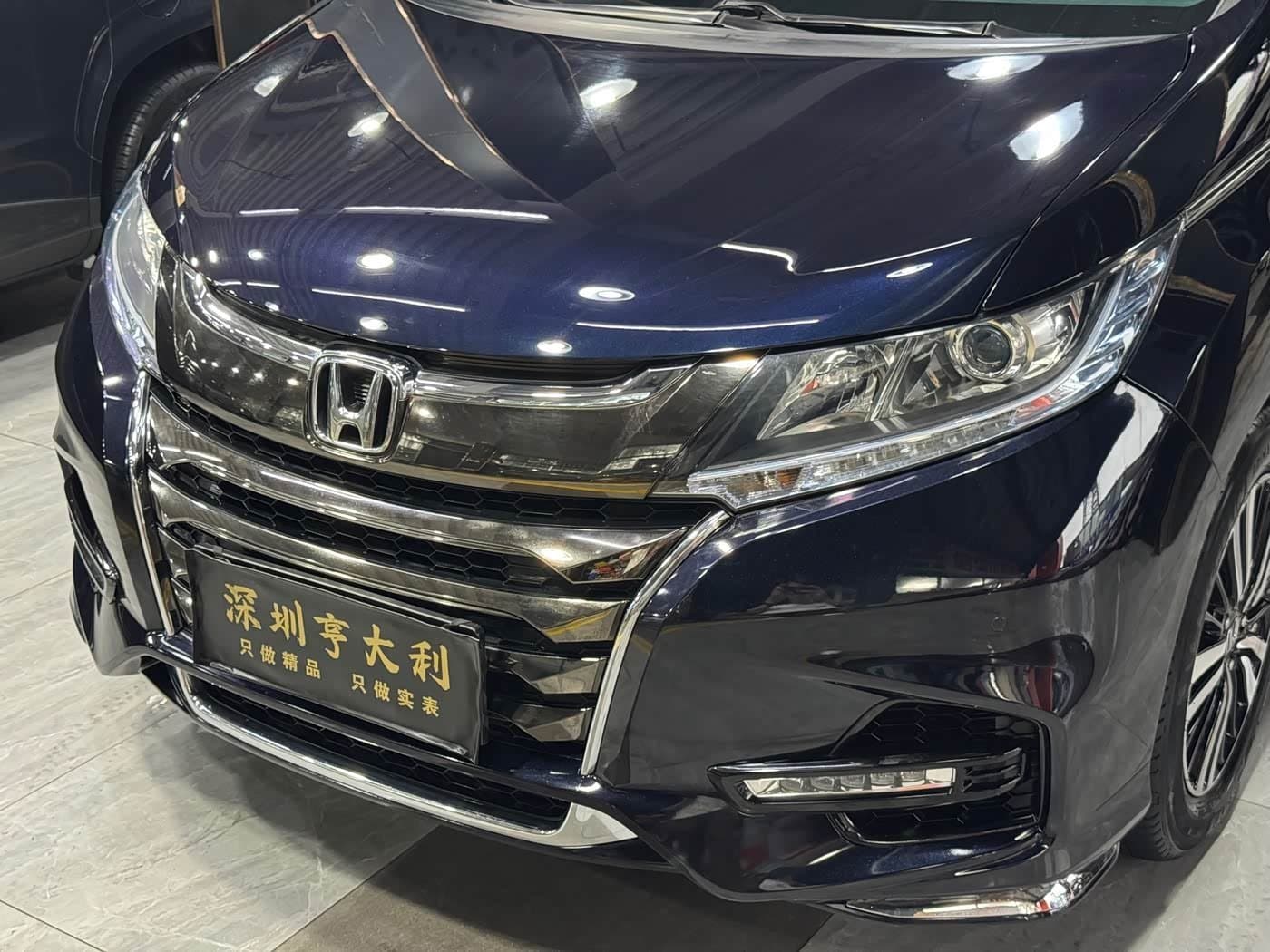 2019 Honda Odyssey Blue, 40,000 km, China export – photo 3