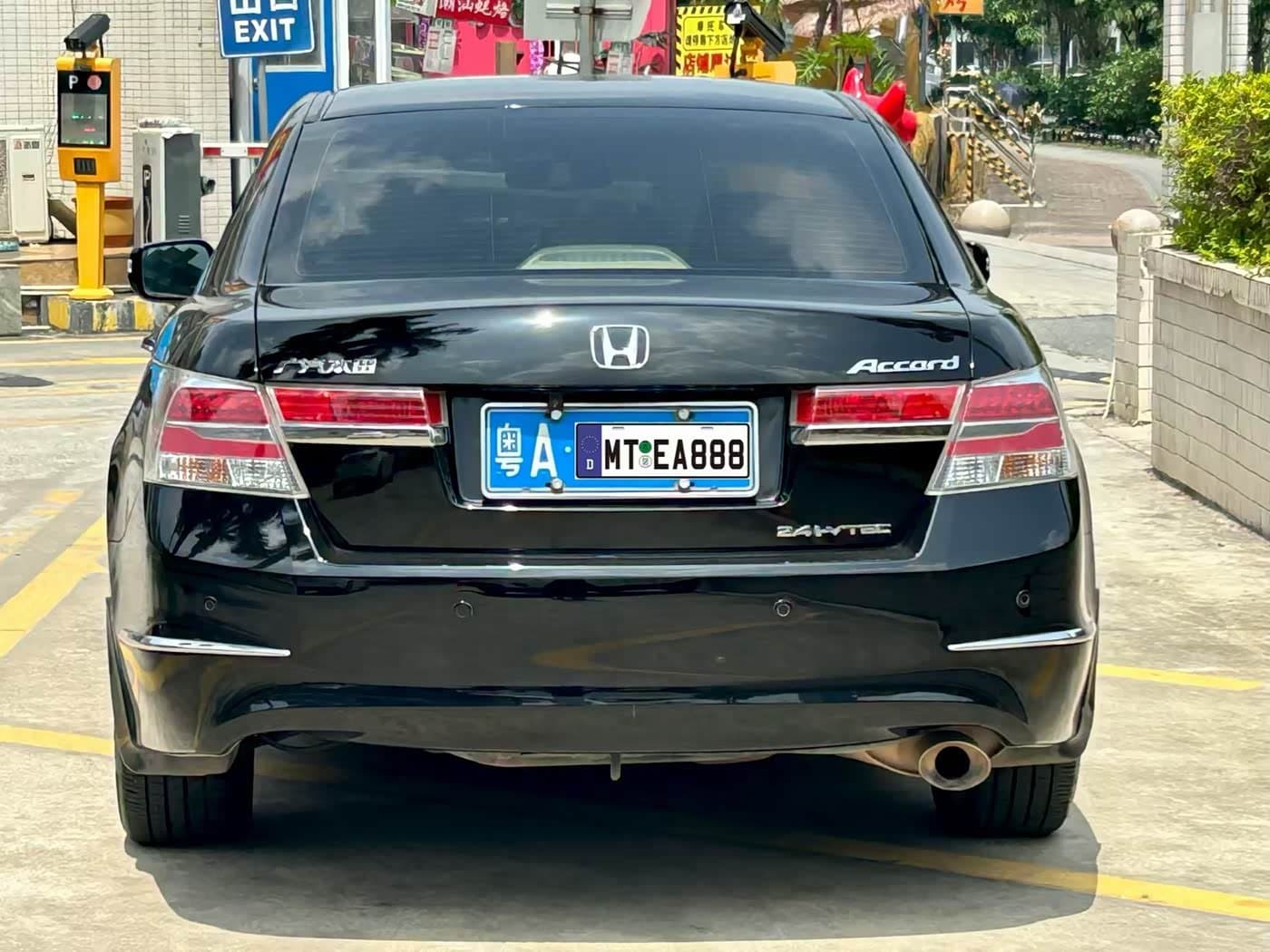 2012 Honda Accord Black, 150,000 km, China export – photo 4