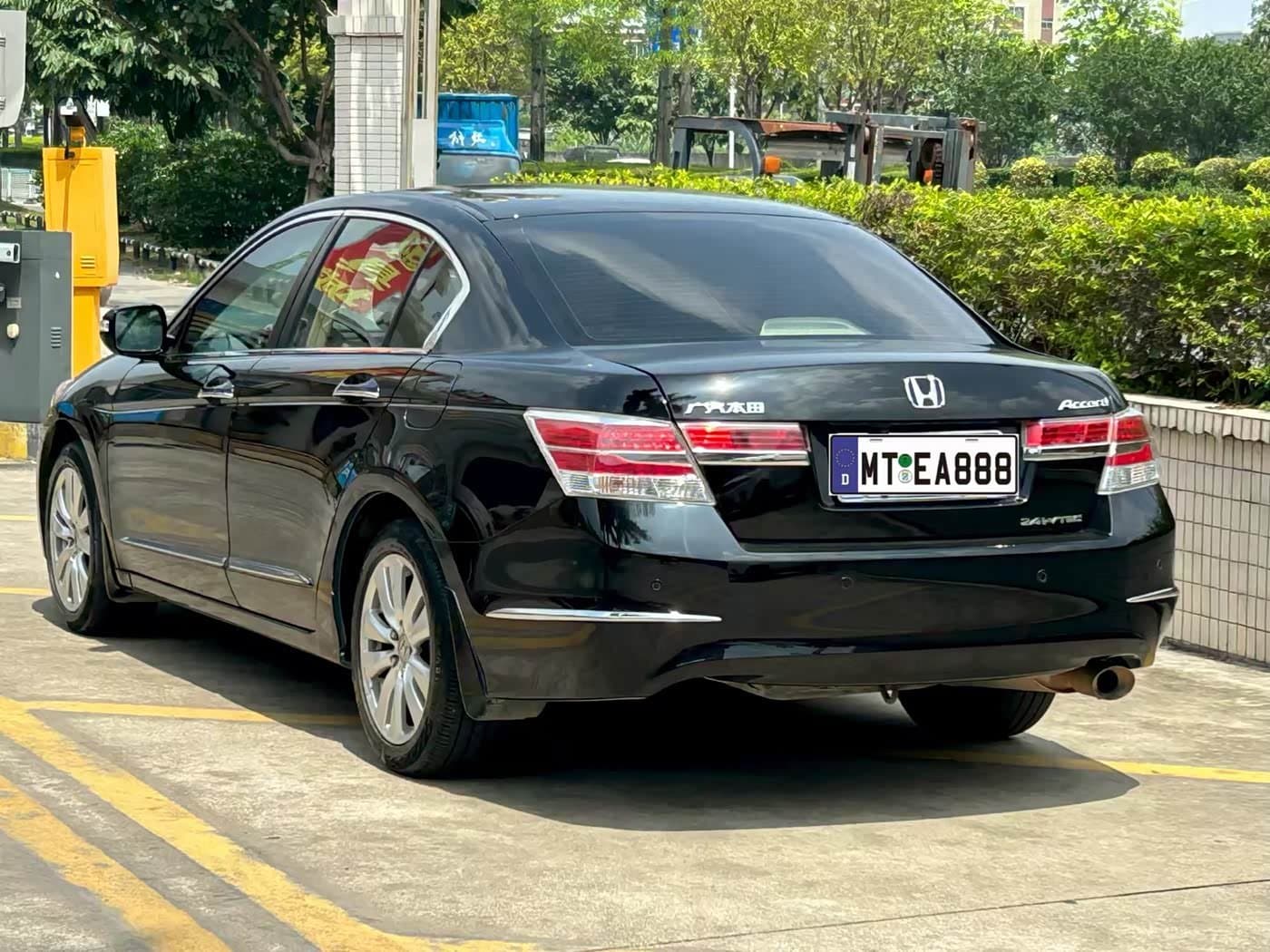 2012 Honda Accord Black, 150,000 km, China export – photo 3