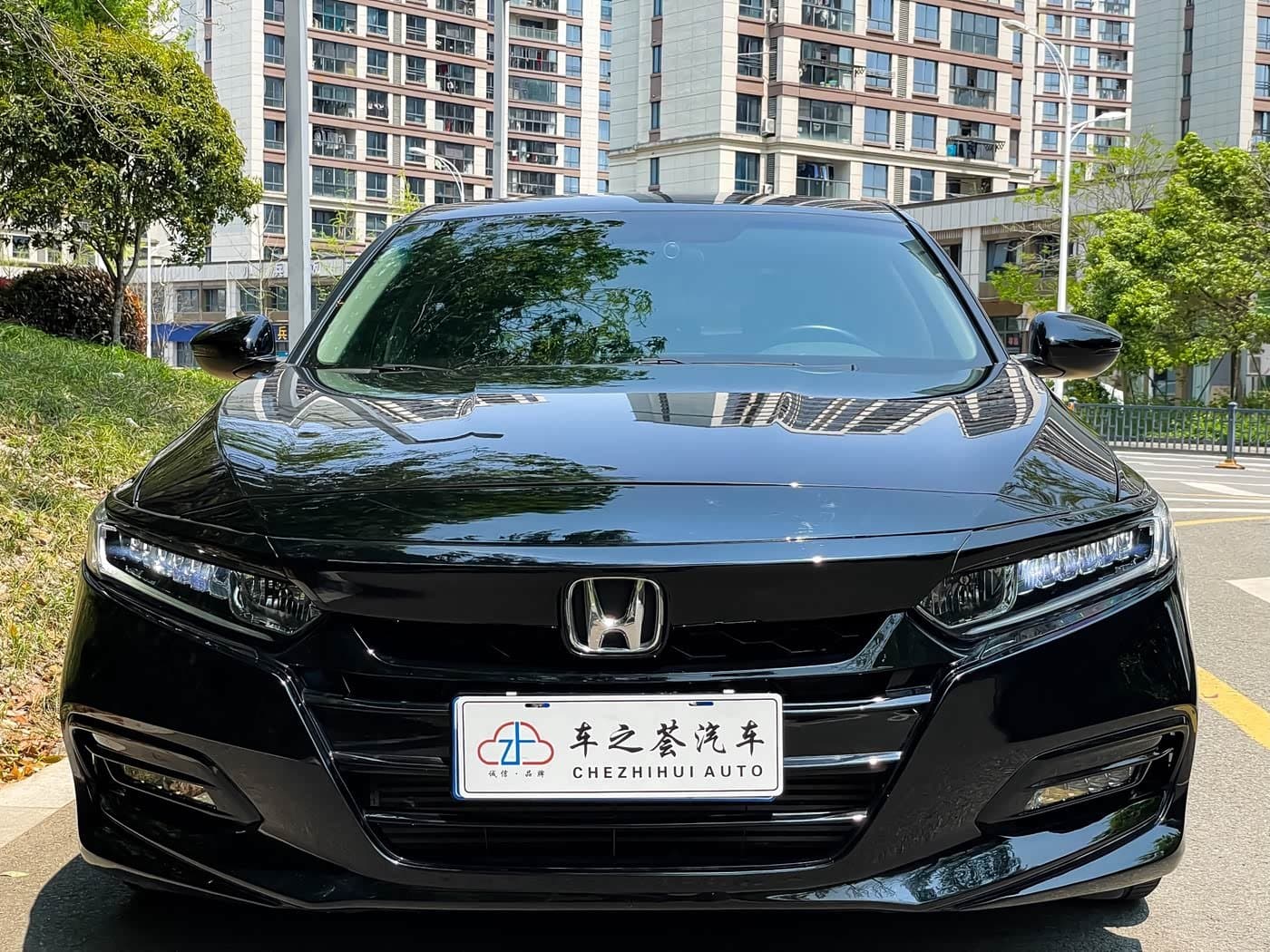2020 Honda Accord Black, 75,000 km, China export – photo 1