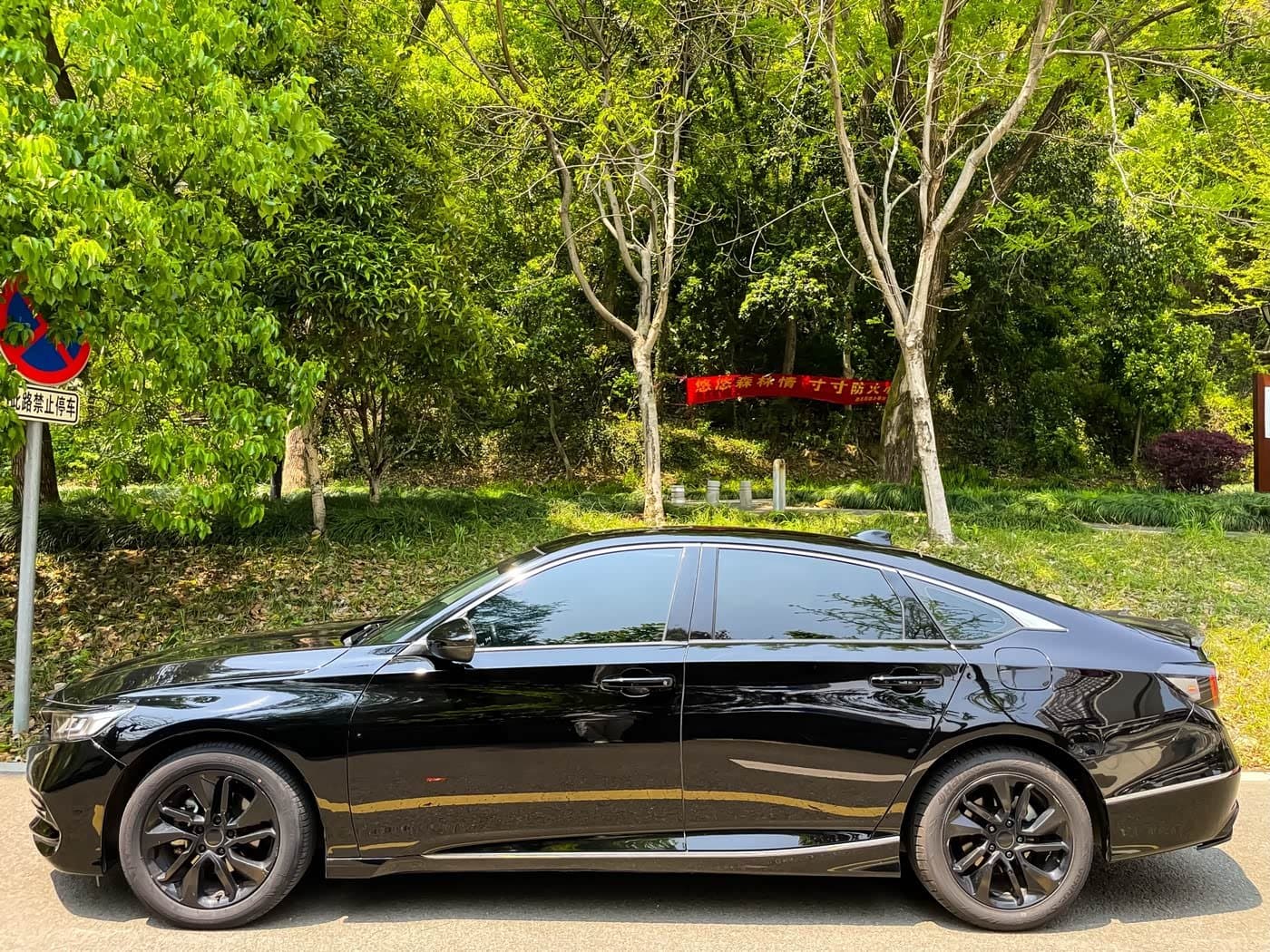 2020 Honda Accord Black, 75,000 km, China export – photo 4