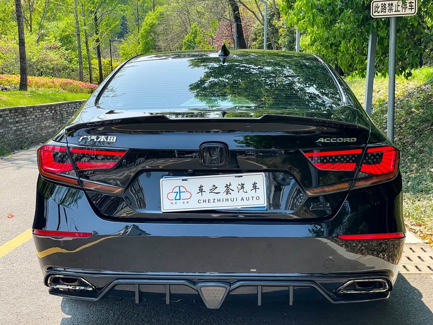 2020 Honda Accord Black, 75,000 km, China export – photo 5