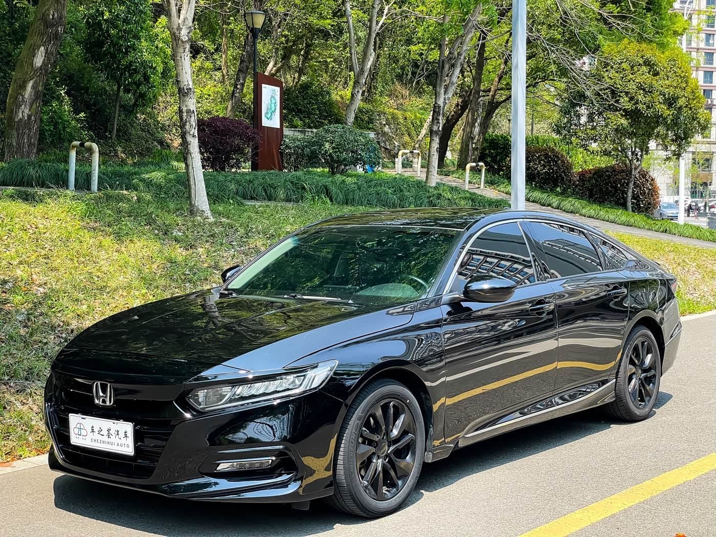 2020 Honda Accord Black, 75,000 km, China export – photo 2