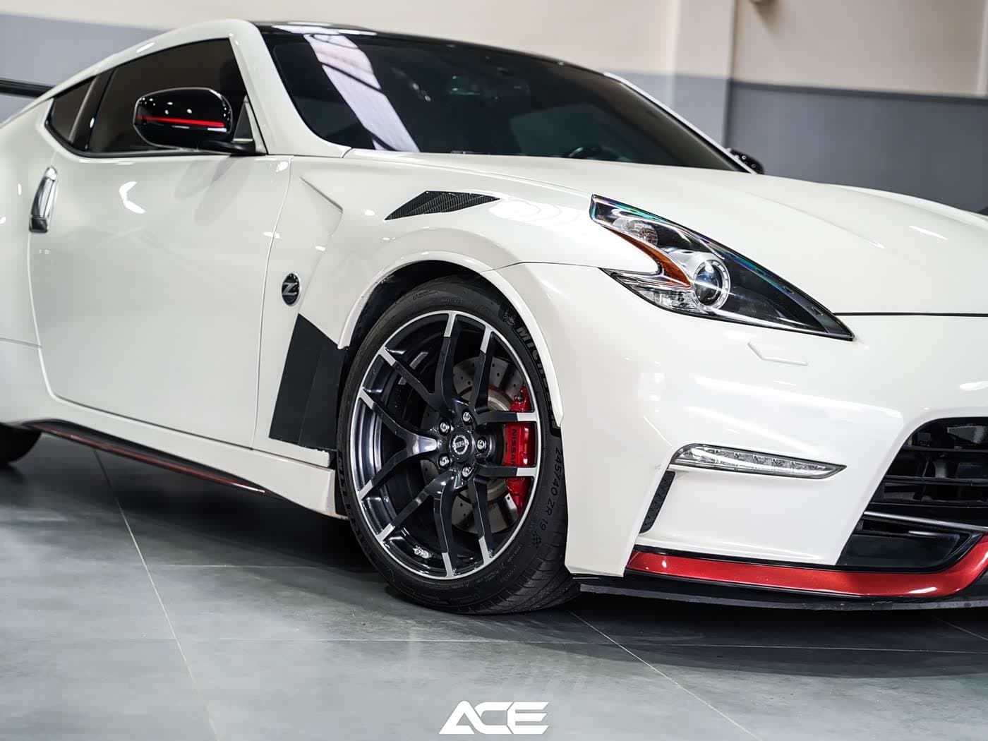 2015 Nissan 370Z White, 80,000 km, China export – photo 2