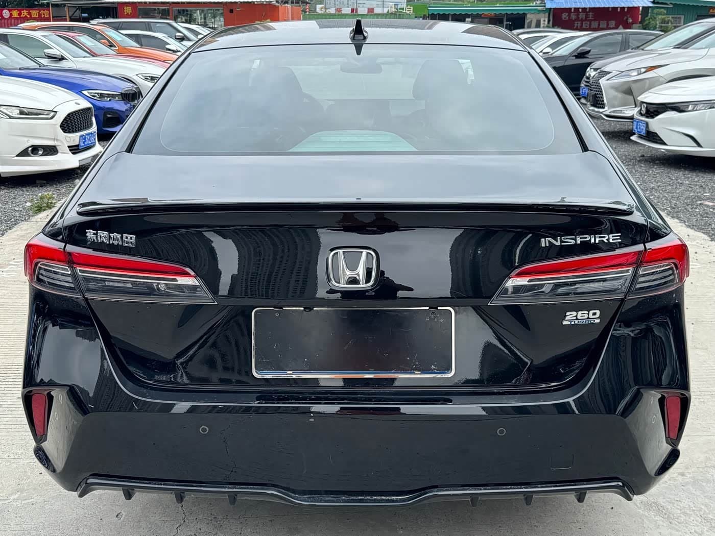 2023 Honda Inspire Black, 10,000 km, China export – photo 3