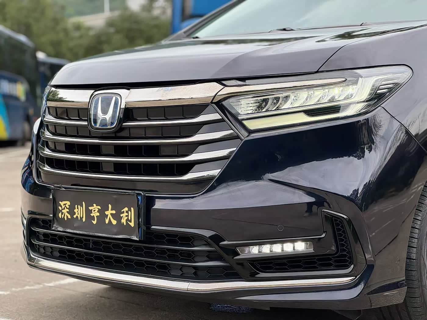 2021 Honda Odyssey Blue, 30,000 km, China export – photo 4