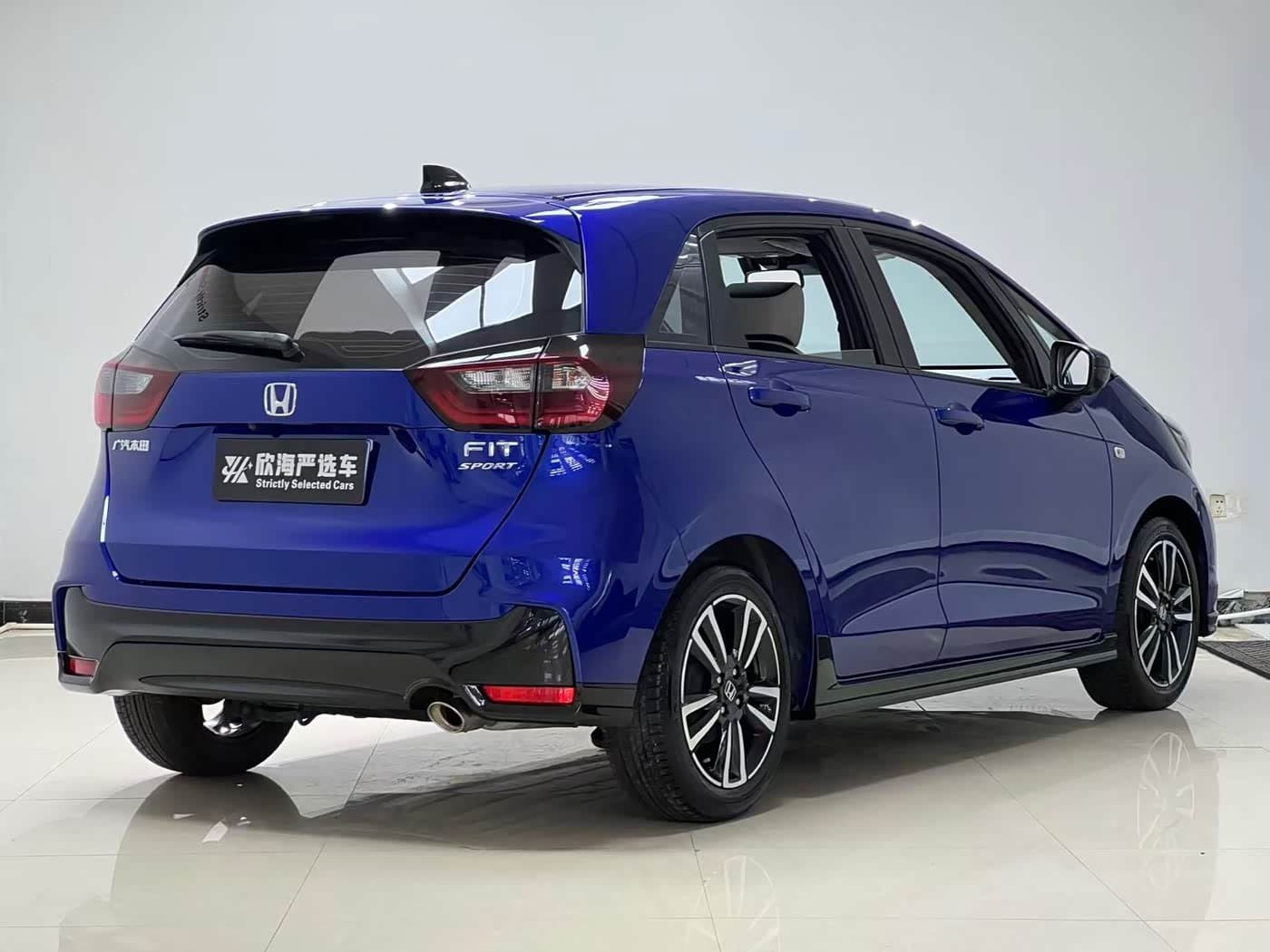 2023 Honda Fit Blue, 38,000 km, China export – photo 4