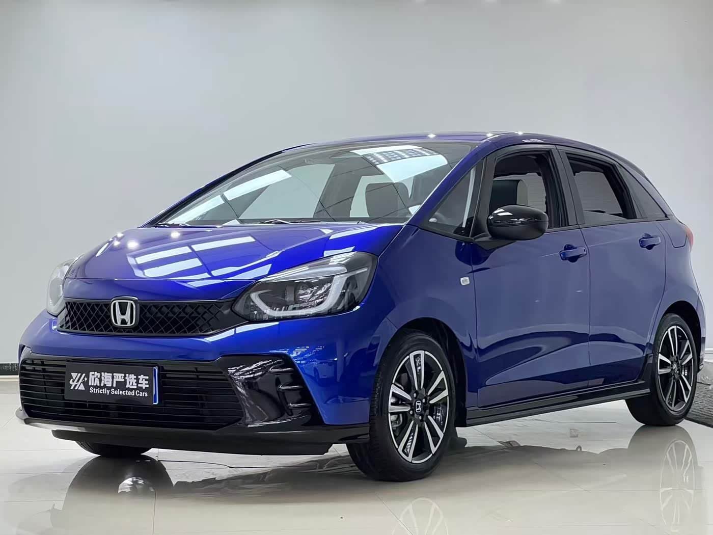 2023 Honda Fit Blue, 38,000 km, China export – photo 1