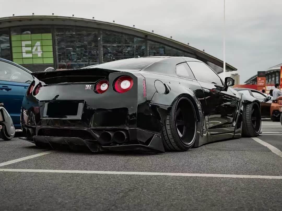 2009 Nissan GT-R Black, 70,000 km, China export – photo 6