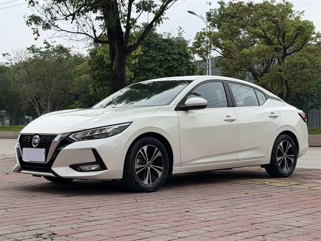 2020 Nissan Sylphy White, 71,800 km, China export – photo 2