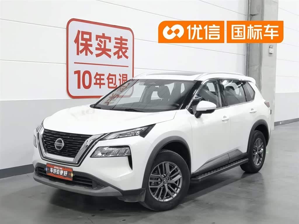 2021 Nissan X-Trail White, 72,500 km, China export – photo 1