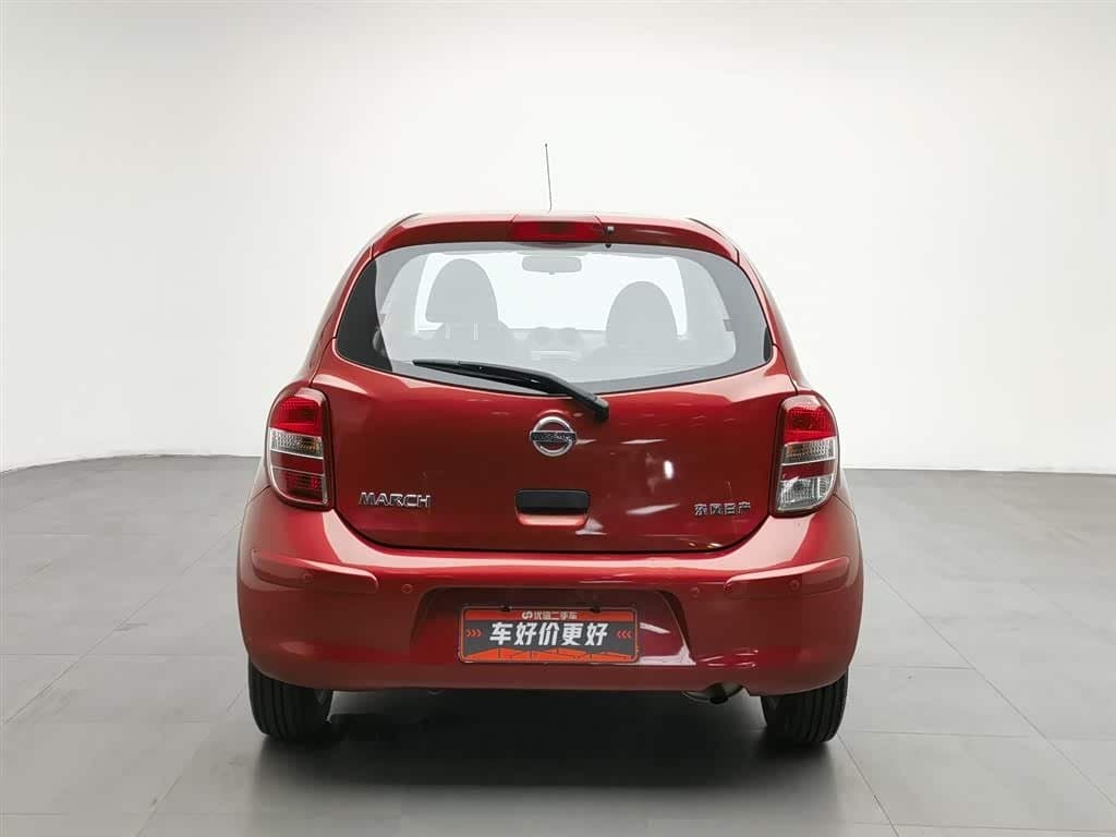 2010 Nissan March Red, 89,100 km, China export – photo 4