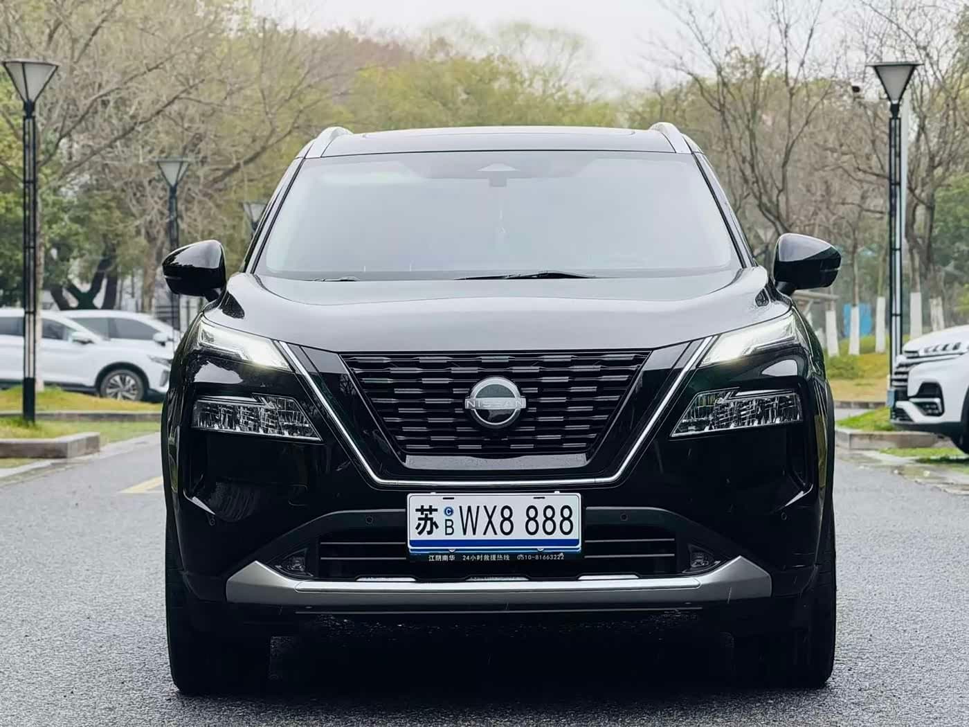 2023 Nissan X-Trail Black, 37,000 km, China export – photo 3