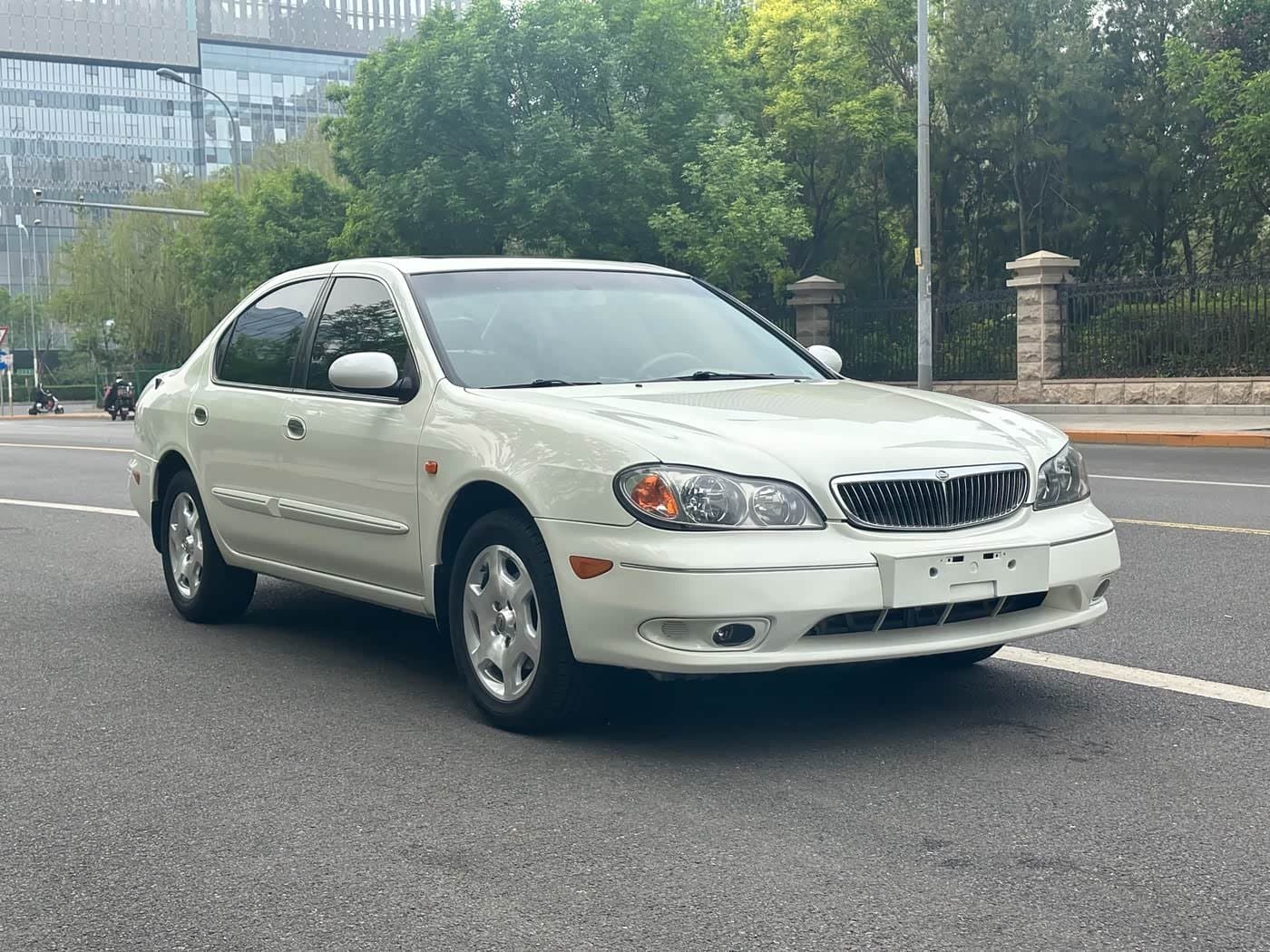 -- Nissan Cefiro White, 100,000 km, China export – photo 3