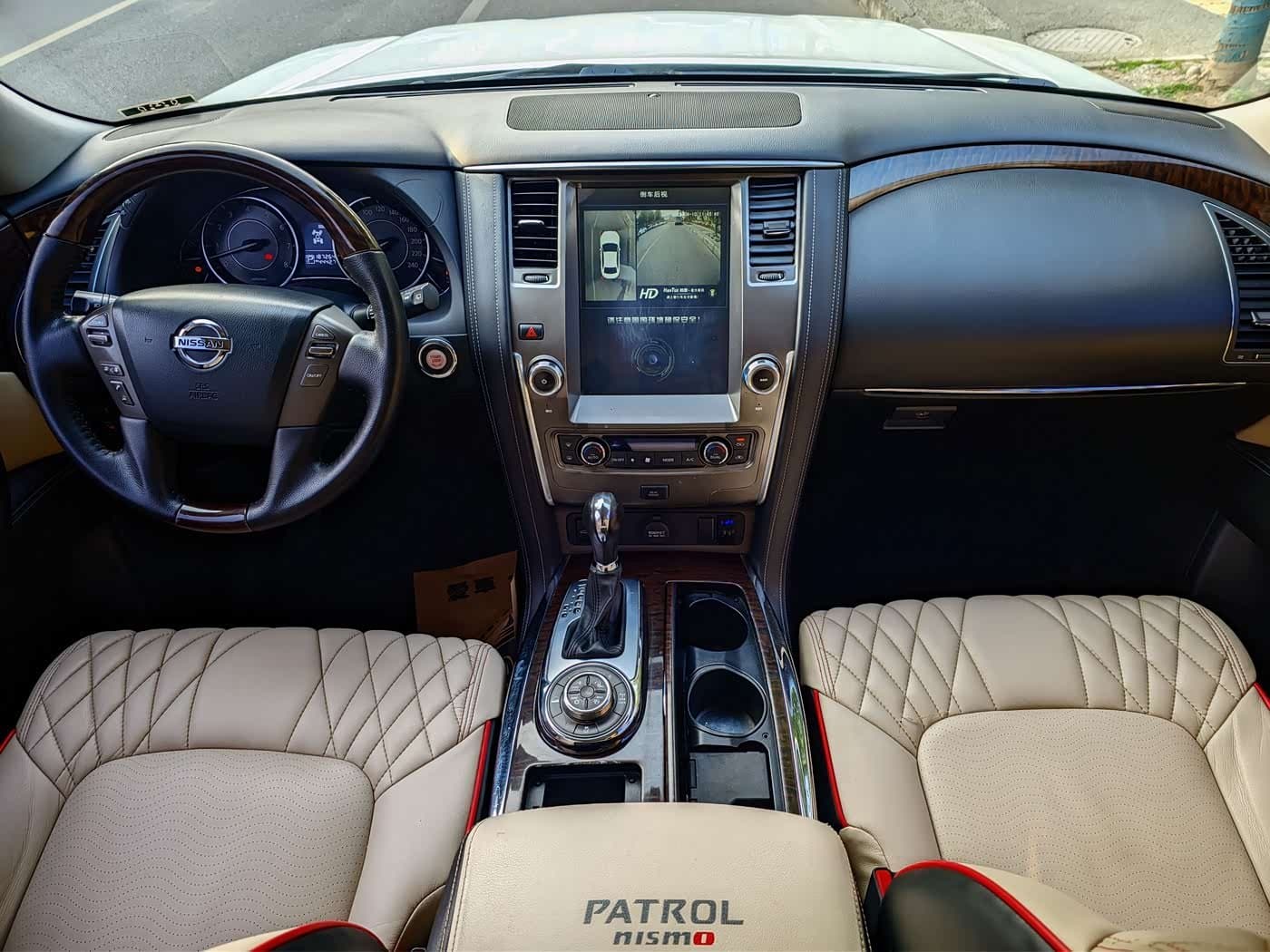 2017 Nissan Patrol White, 100,000 km, China export – photo 7
