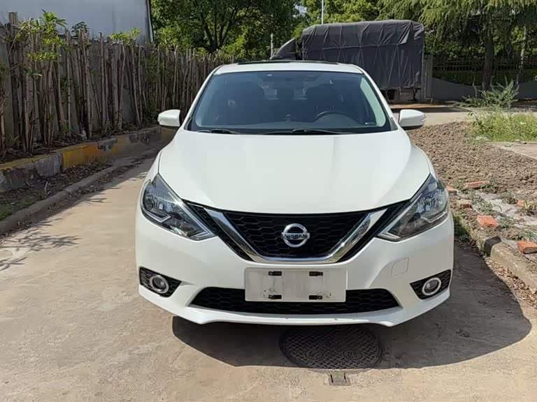2016 Nissan Sylphy White, 80,000 km, China export – photo 1