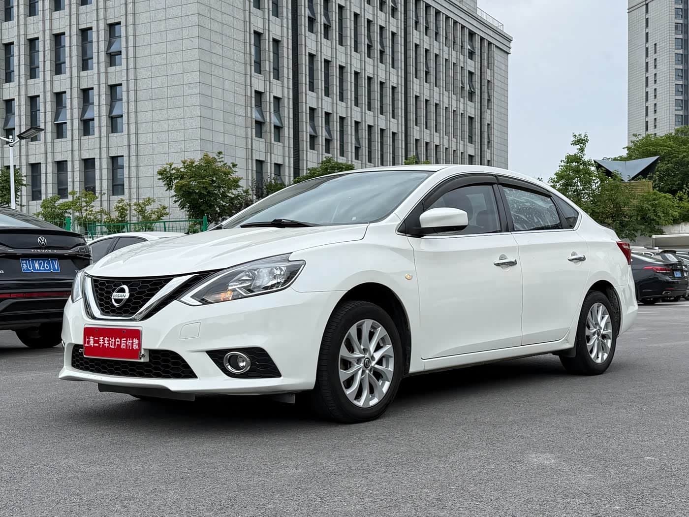 2020 Nissan Sylphy White, 87,000 km, China export – photo 3